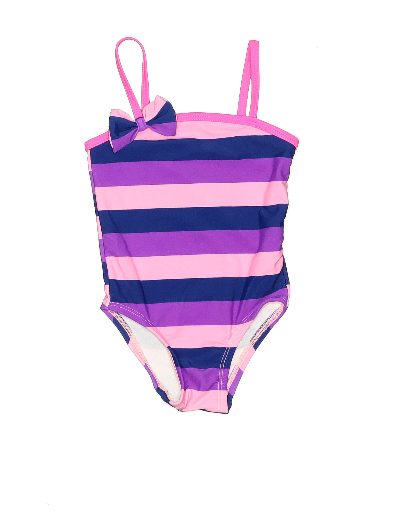 George Stripes Purple One Piece Swimsuit Size 6 12 Mo 63 Off Thredup 8168