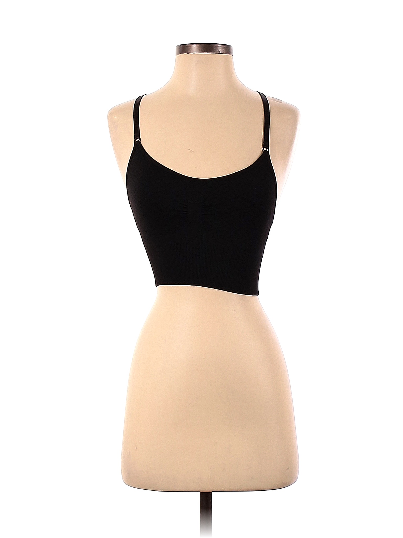 Jockey Solid Black Sports Bra Size S 58 off thredUP