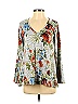 Meritt Gray Long Sleeve Top Size S - photo 1