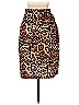 Shein Animal Print Brown Casual Skirt Size XS - photo 2