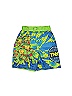Nickelodeon 100% Polyester Green Board Shorts Size 4T - photo 1