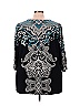 Susan Graver Black Long Sleeve Blouse Size 2X (Plus) - photo 2