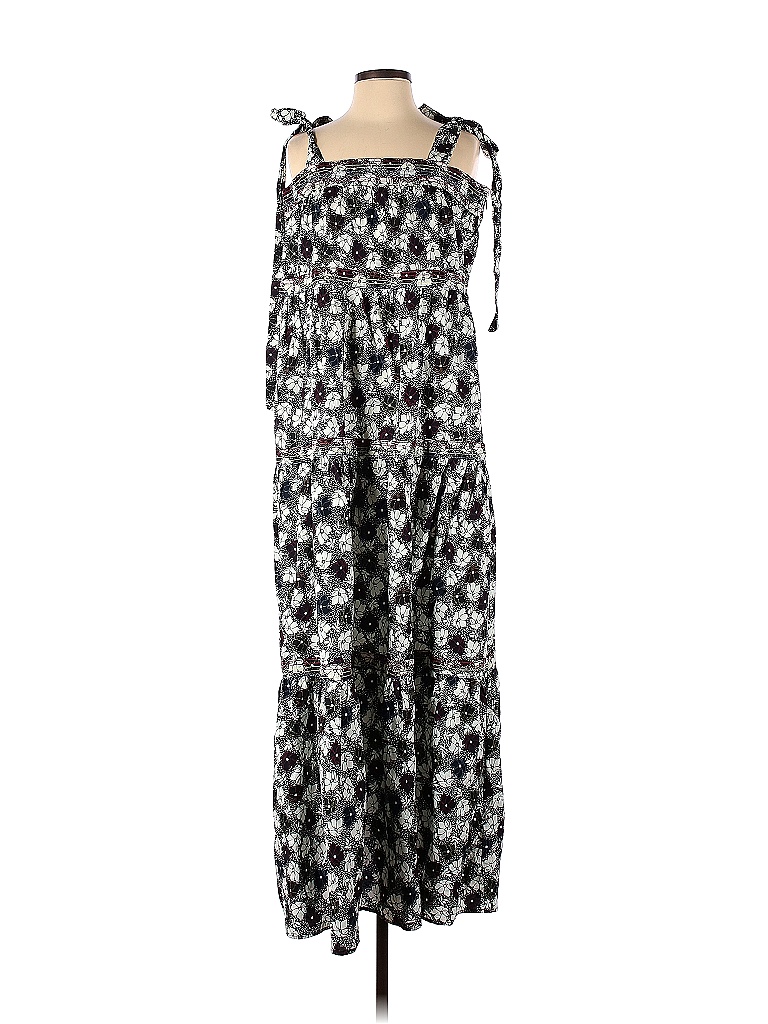 Warm 100% Cotton Floral Multi Color Black Big Love Dress Size 4 (2 ...