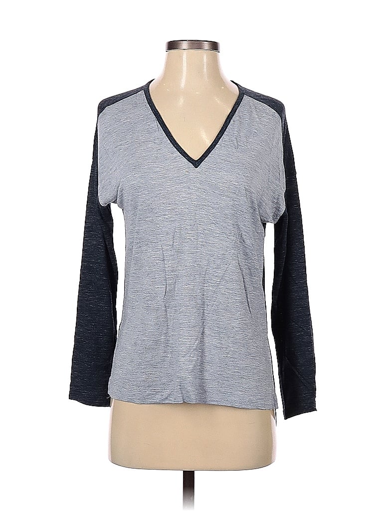 Pre-owned Madewell 3/4 Sleeve T-shirt In Blue