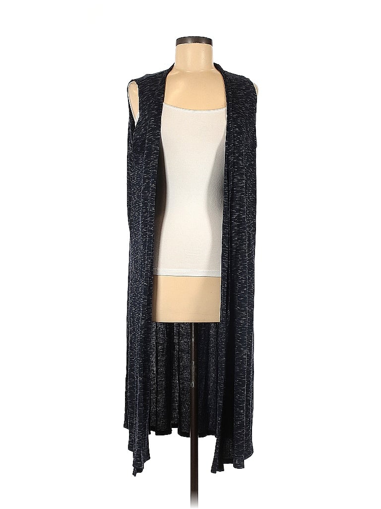 Pre-owned Lularoe Cardigan Sweater In Blue