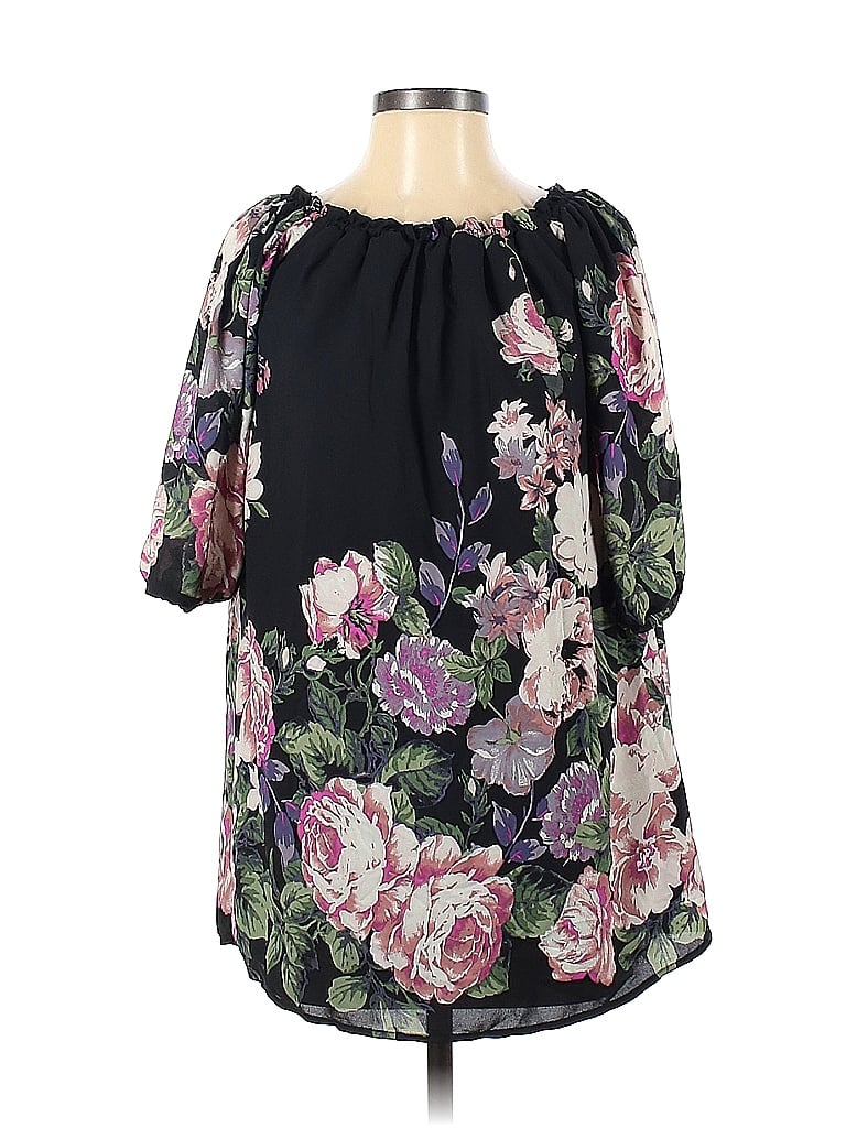 Pre-owned Mi Ami Casual Dress In Black