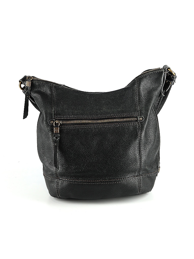 The Sak Black Leather Shoulder Bag One Size 65 off thredUP