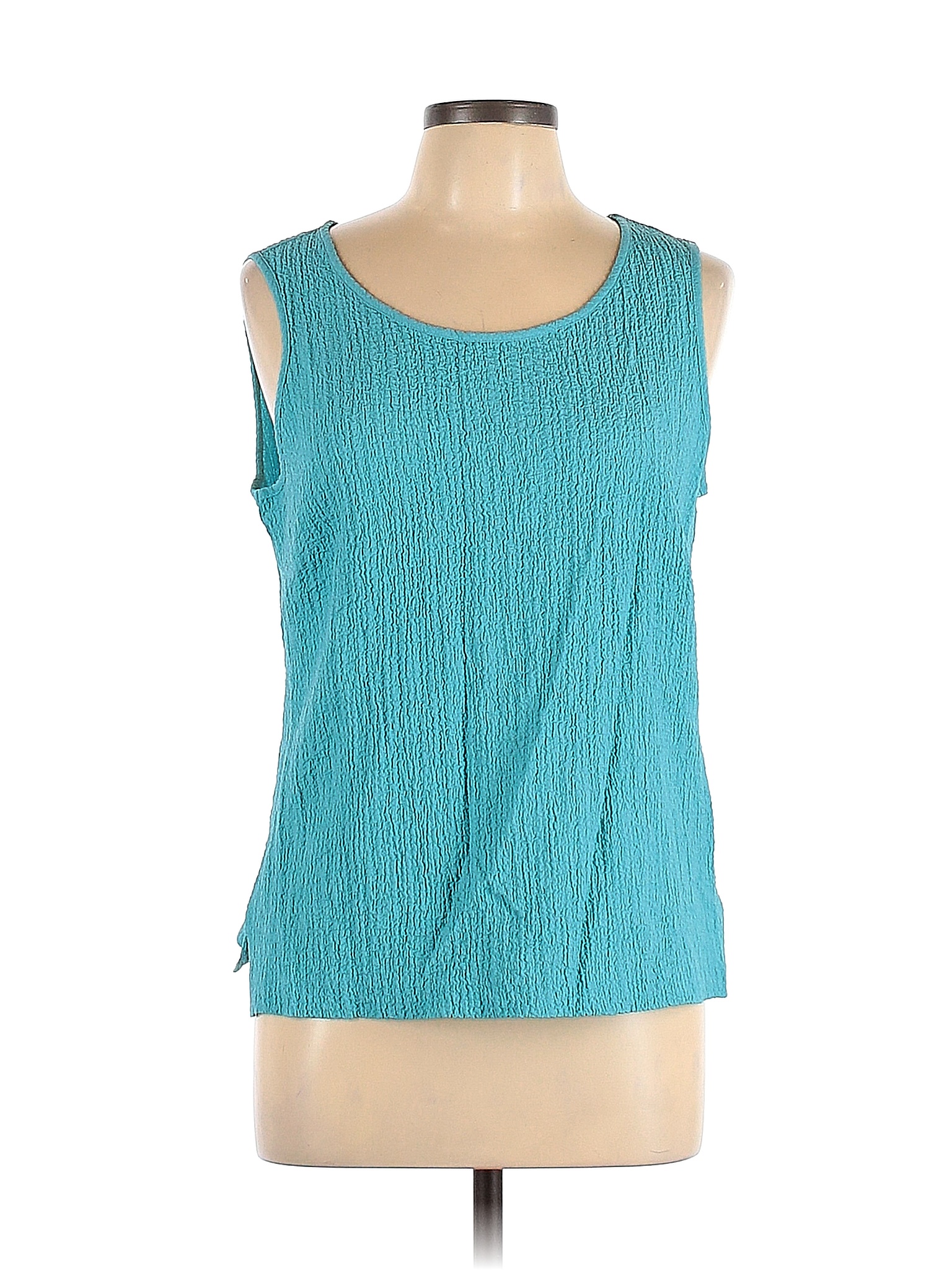 Draper's & Damon's Blue Sleeveless Blouse Size L 65 off thredUP
