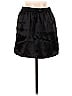 Silence and Noise 100% Polyester Solid Black Casual Skirt Size M - photo 1