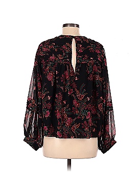 Topshop Long Sleeve Blouse (view 2)
