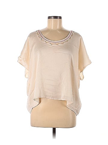 Aryn K. Short Sleeve Blouse (view 1)
