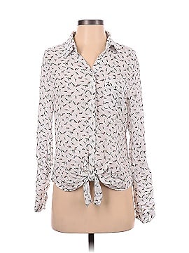 Love Notes Long Sleeve Button-Down Shirt (view 1)