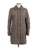 Cinzia Rocca 100% Polyester Brown Coat Size 10 - photo 1