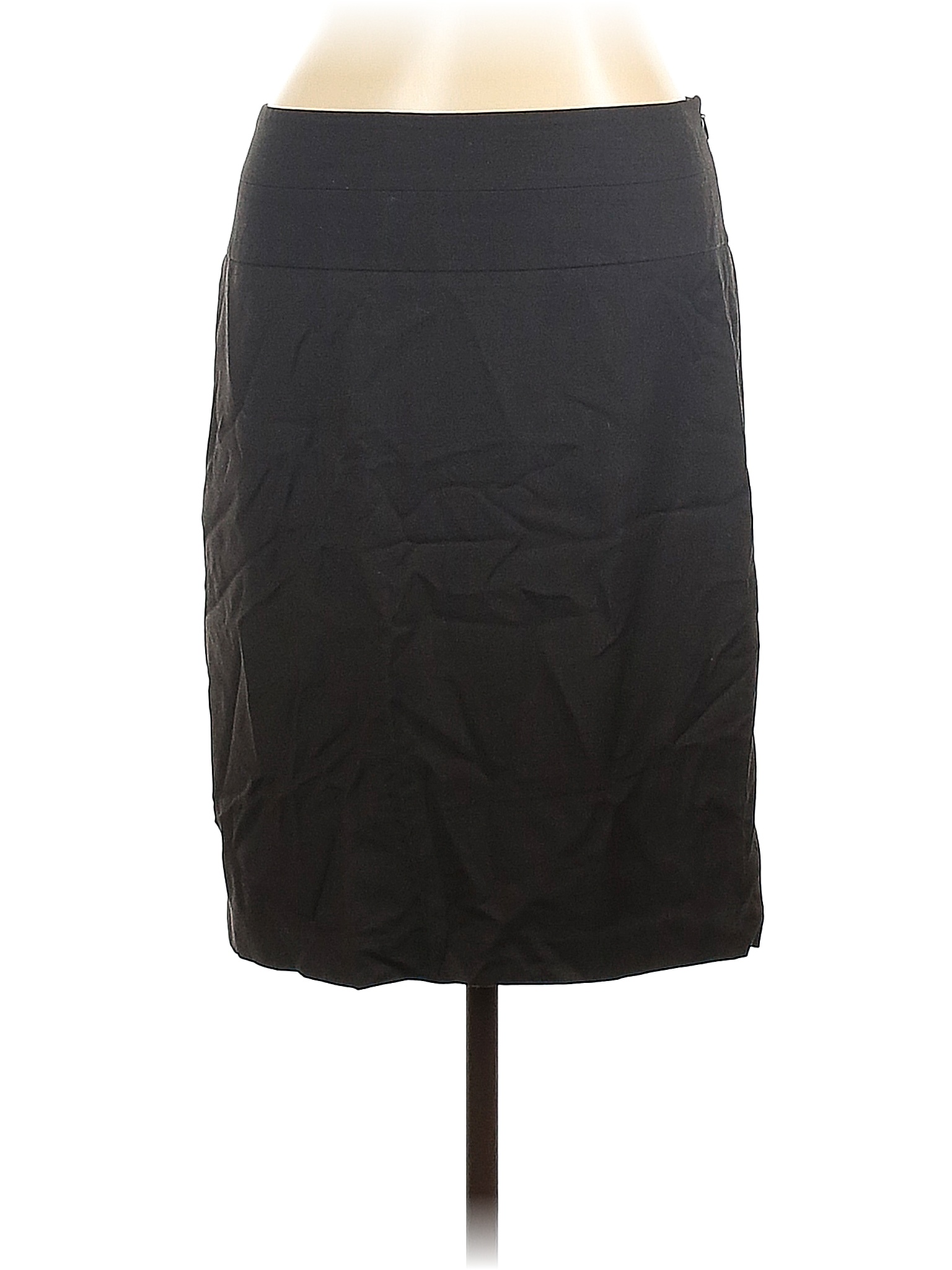 the-limited-solid-black-casual-skirt-size-10-90-off-thredup