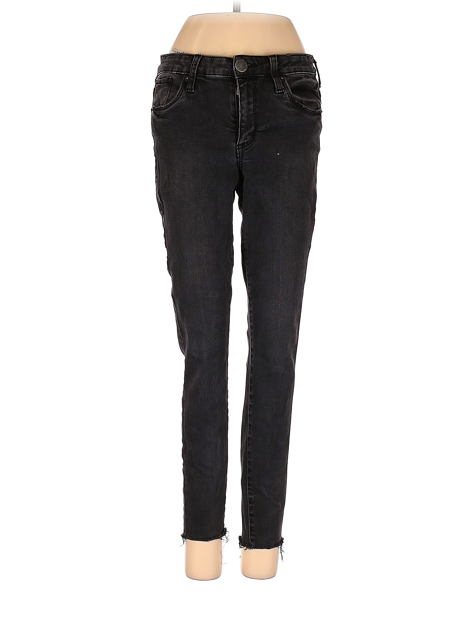 STS Blue Solid Black Jeans 25 Waist - 85% off | thredUP
