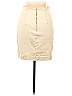 Campaign International Express Solid Ivory Denim Skirt Size 7 - 8 - photo 2