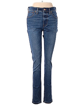 Madewell 9" Mid-Rise Skinny Jeans in Patty Wash (view 1)