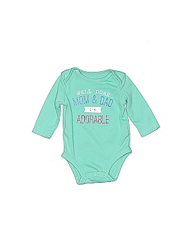 Carter's Long Sleeve Onesie (view 1)