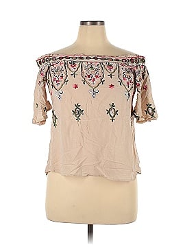 Wit & Wisdom Short Sleeve Blouse (view 1)