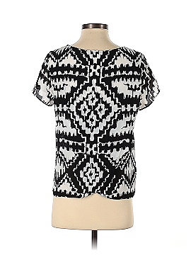 INC International Concepts Short Sleeve Blouse (view 2)