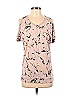 Dunia Tan Short Sleeve Blouse Size S - photo 1