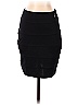 Basic House Solid Black Casual Skirt Size M - photo 1