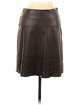 Elie Tahari Leather Skirt (view 1)