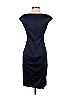 David Meister Solid Blue Cocktail Dress Size 2 - photo 2