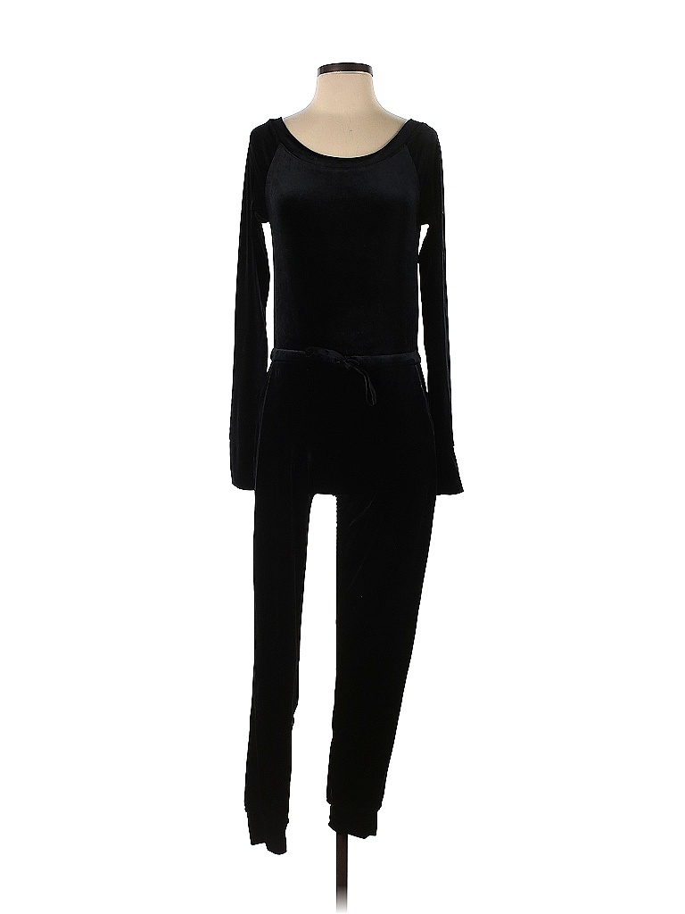 Material Girl Solid Black Jumpsuit Size XS 70 off thredUP