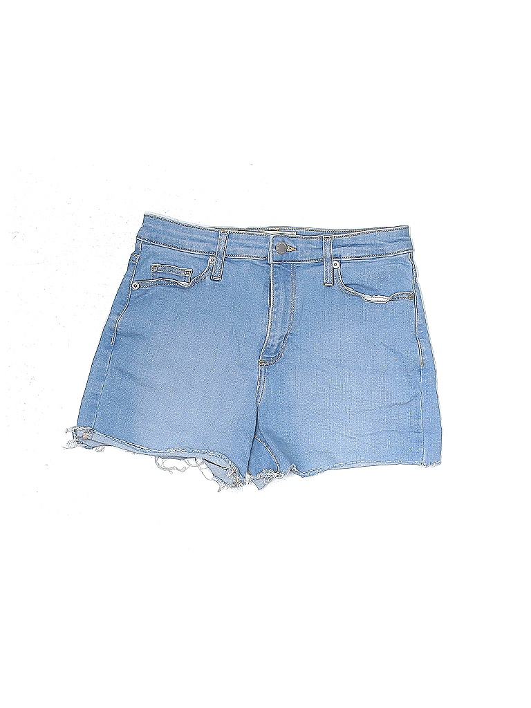 Universal Thread Solid Blue Denim Shorts 28 Waist - 47% off | thredUP