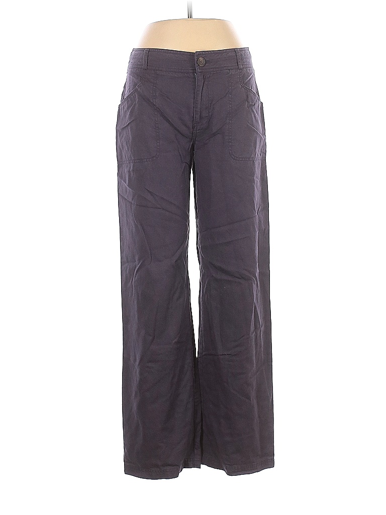 Sahalie Solid Purple Casual Pants Size 8 - 62% off | thredUP