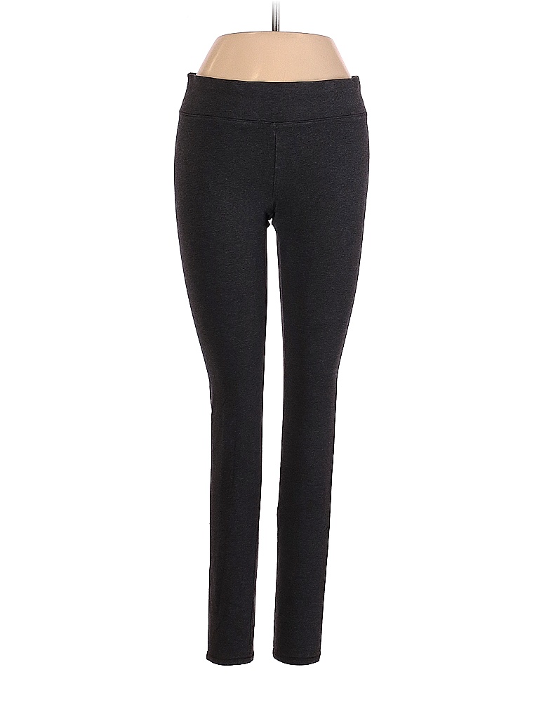 Hue Black Gray Leggings Size S 78 off thredUP