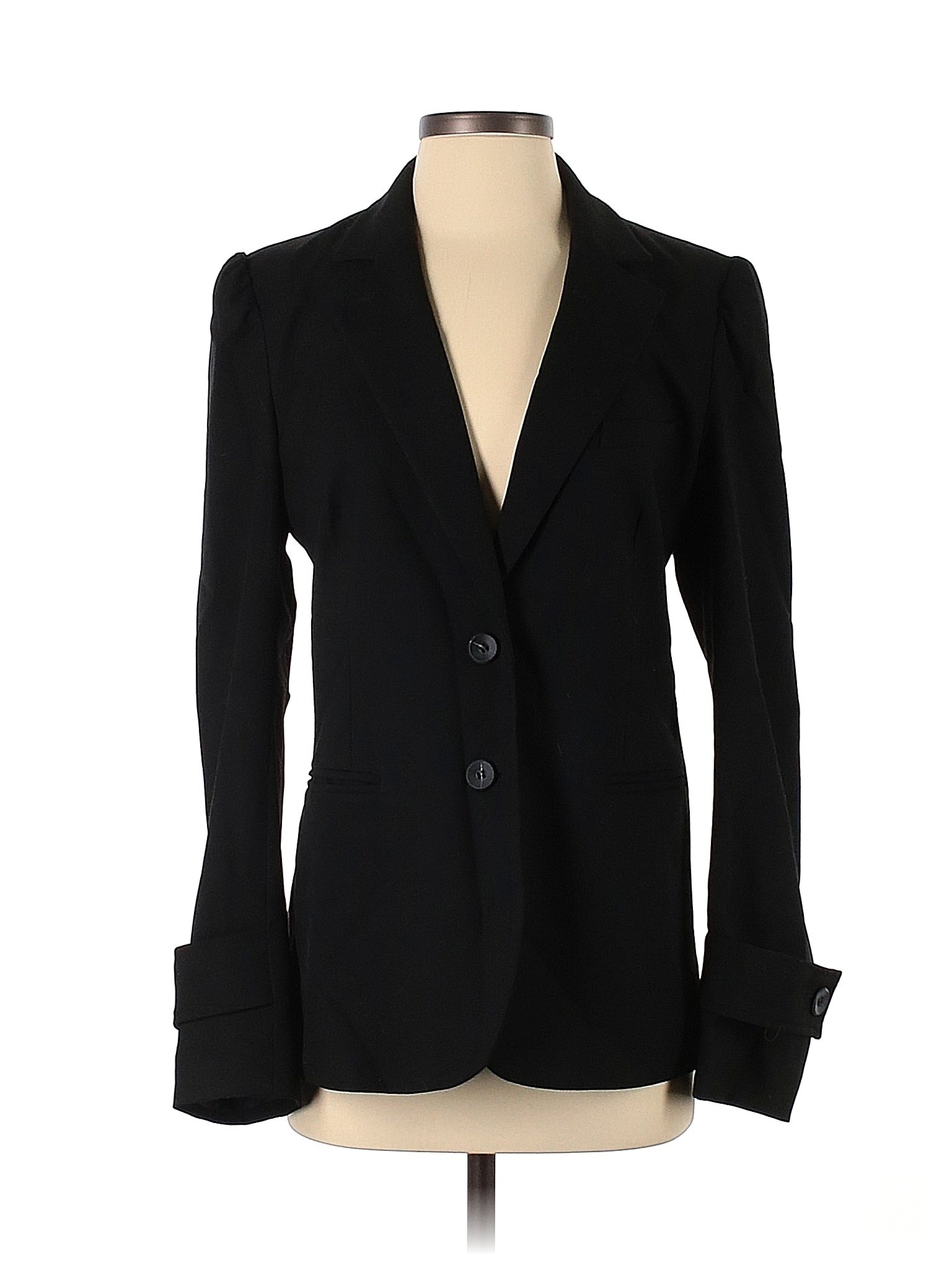 Treasure And Bond Solid Black Blazer Size S 92 Off Thredup