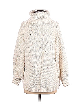 Lou \u0026 Grey Ivory Turtleneck Sweater 