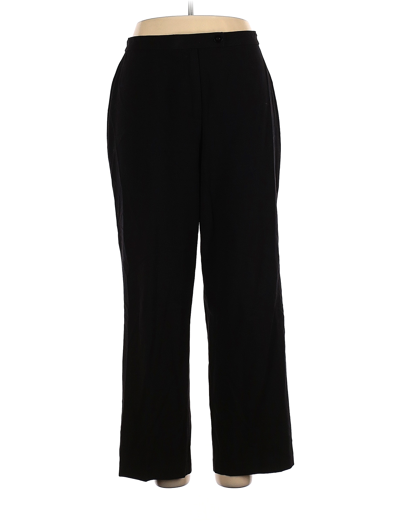 Kim Rogers Solid Black Dress Pants Size 14 - 65% off | thredUP