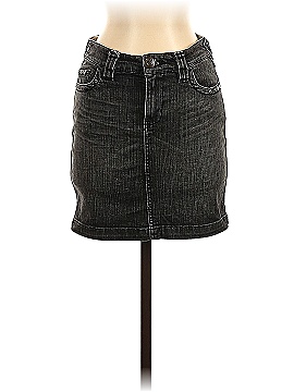 Wax Jean Denim Skirt (view 1)