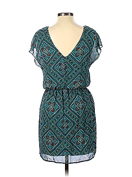 City Triangles Juniors Sleeveless Ruffle Side Cutout Mini Dress Size 15