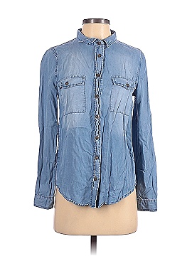 Ally Oops Long Sleeve Button-Down Shirt (view 1)