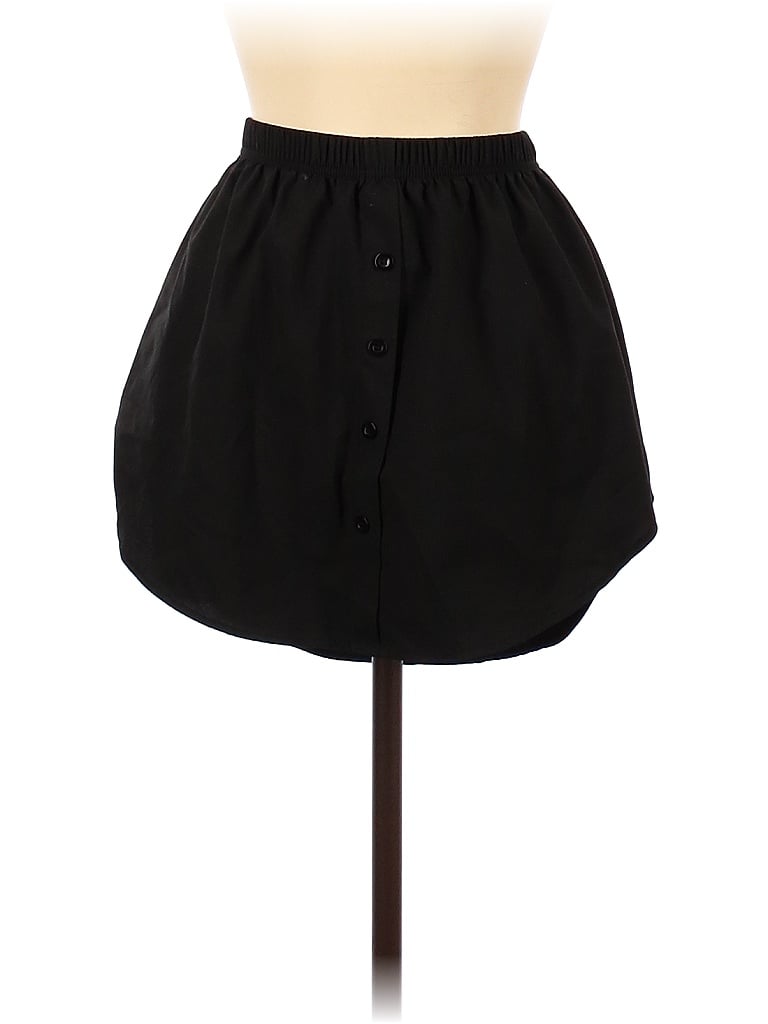 Pre-owned Unbranded Casual Skirt In Black