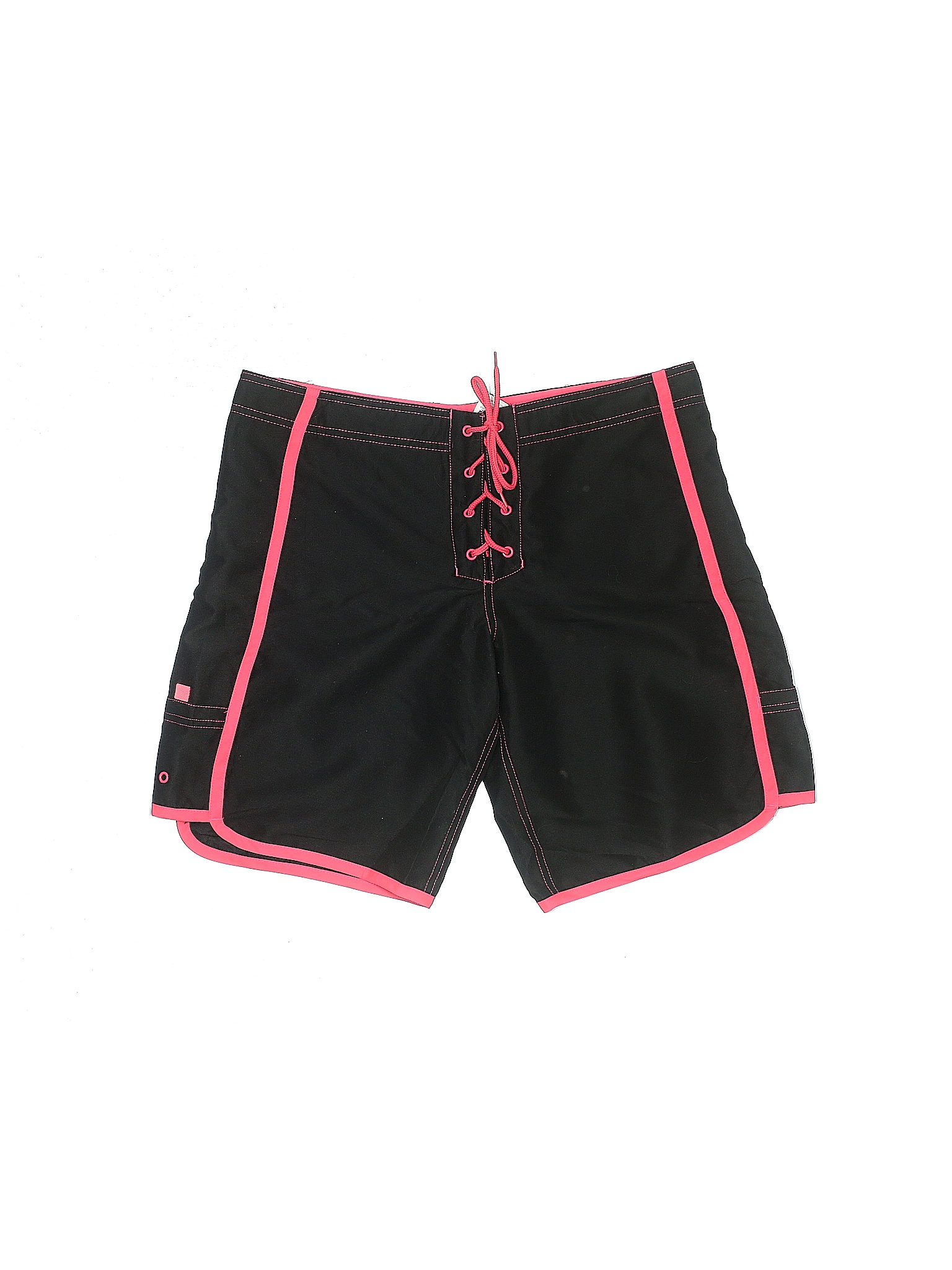 No Boundaries 100 Polyester Solid Black Board Shorts Size M 38 off