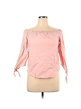 SO 3/4 Sleeve Blouse (view 1)