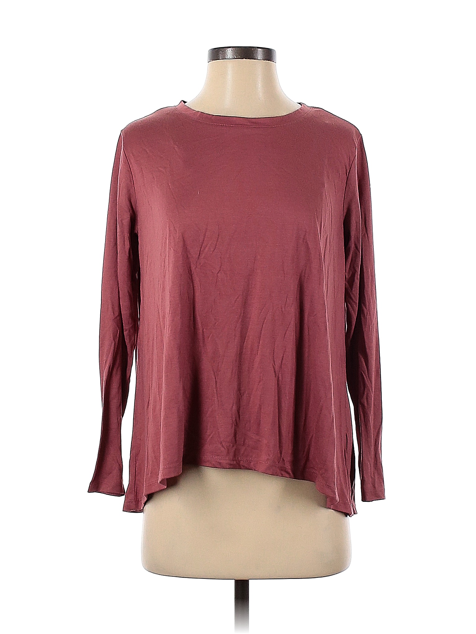 Dotti Red Long Sleeve T-Shirt Size XS - Sm - 57% off | thredUP