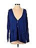 Halogen Blue Cardigan Size L (petite) - photo 1