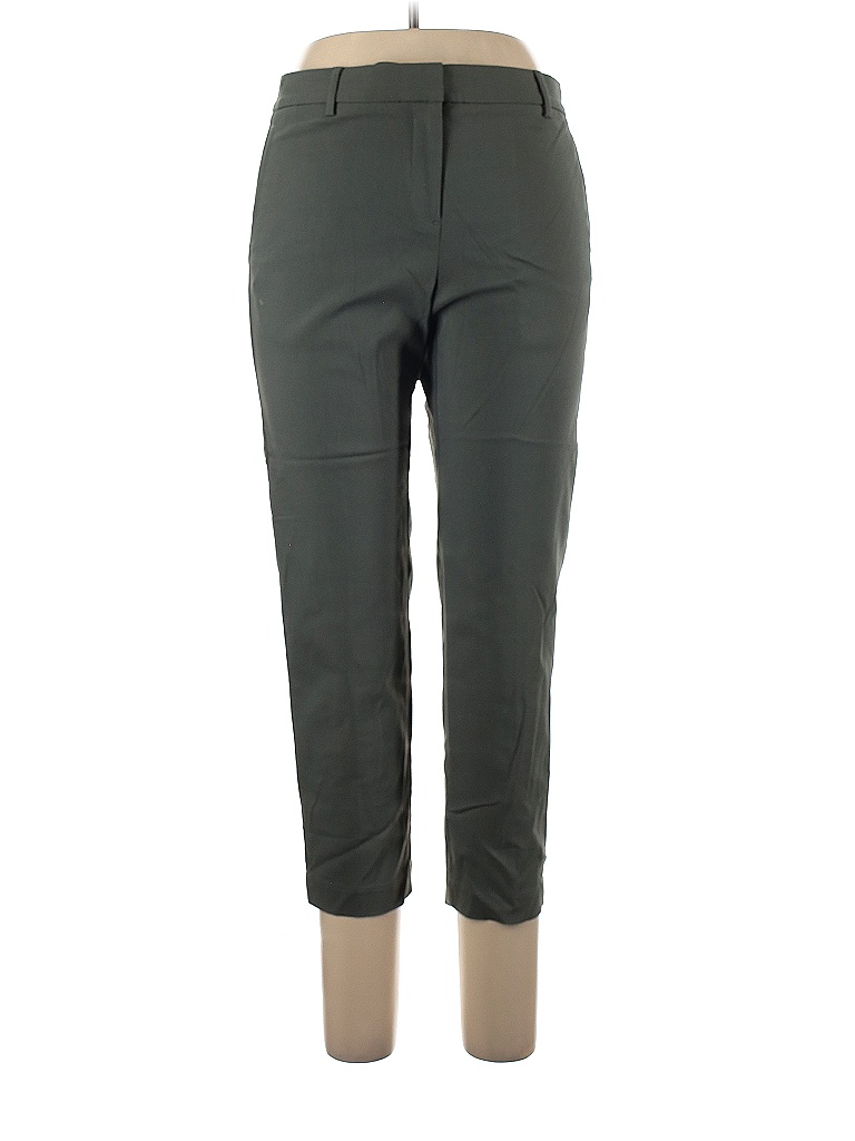 J.Jill Solid Green Casual Pants Size 10 79 off thredUP