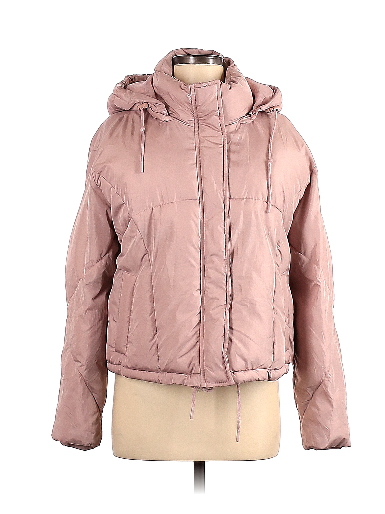 Sebby Coat Ruffles Sebby 100% Polyester Pink Coat Size M - 67% off | ThredUp