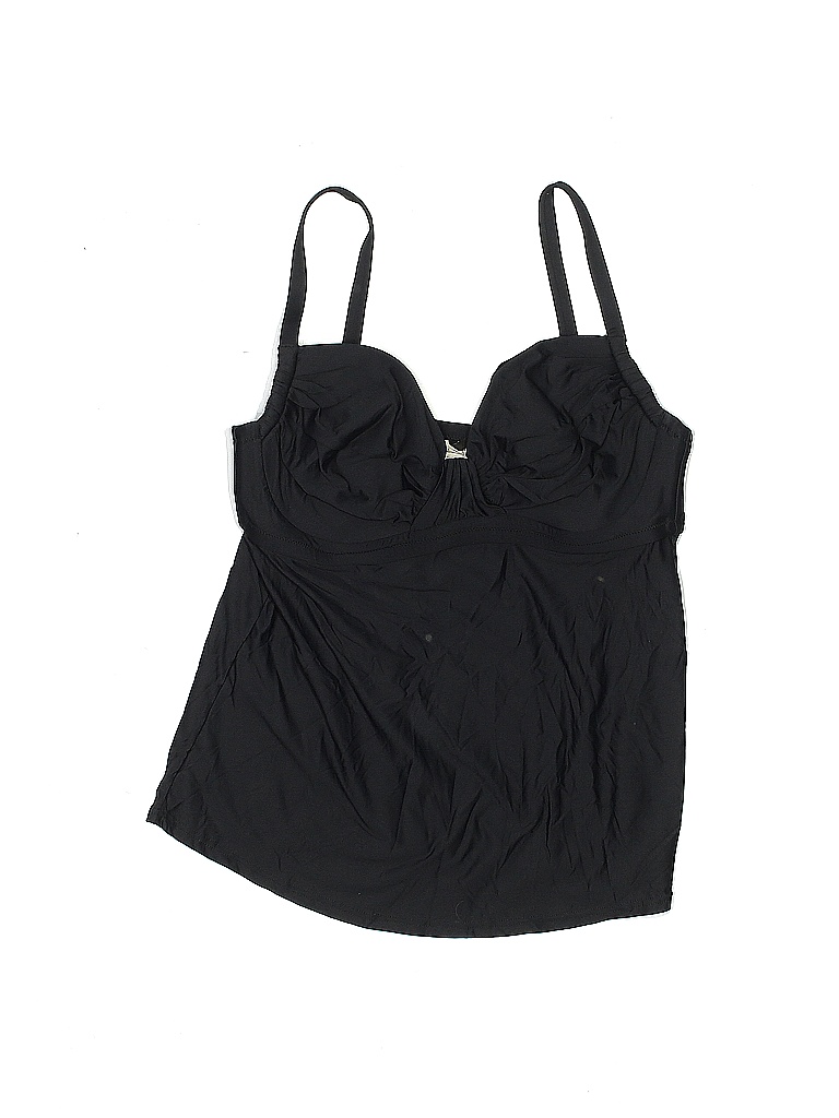 J.Crew Solid Black Swimsuit Top Size S 80 off thredUP
