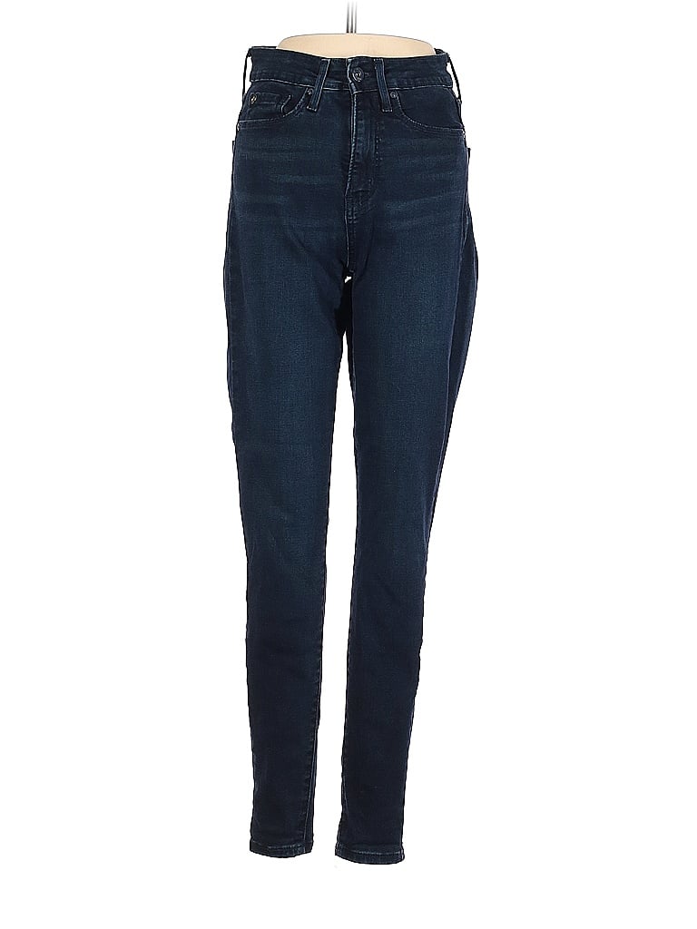 Denizen from Levi's Solid Blue Jeans Size 4 - 56% off | thredUP