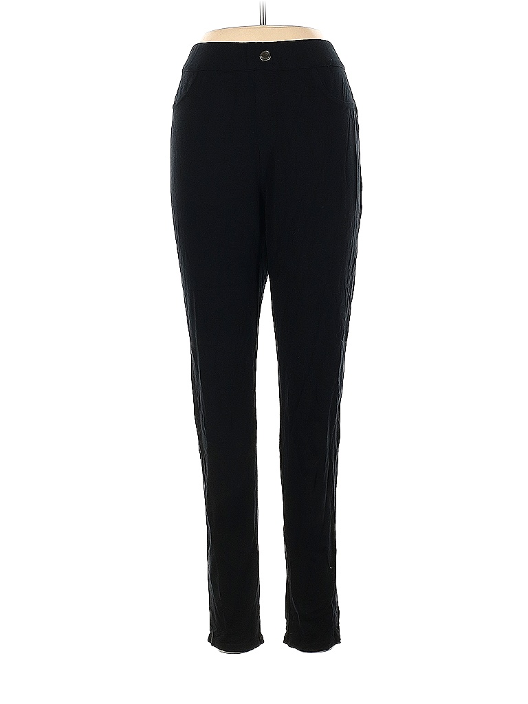 Intro Love Black Casual Pants Size L (petite) - photo 1