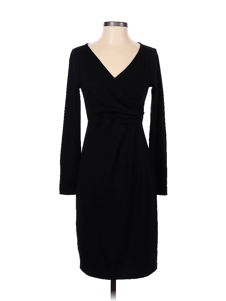 Talbots Solid Black Casual Dress Size XS - 73% off | thredUP