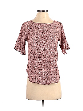 Ann Taylor LOFT Outlet Short Sleeve Blouse (view 1)